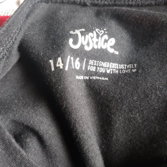 Christmas Justice Guacin Around The Christmas Tree Sequin Top - Size: 14/16 - Picture 9 of 9